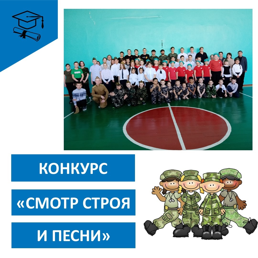 Конкурс &amp;quot;Смотр строя и песни».